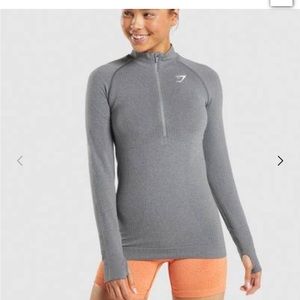 Gymshark Gray Long Sleeve Top